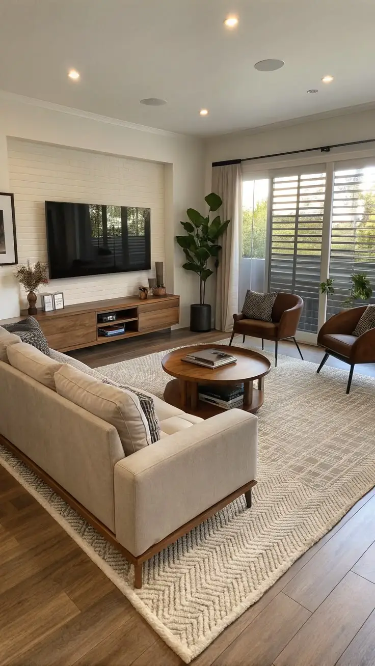 Styled room after a Roomerly makeover